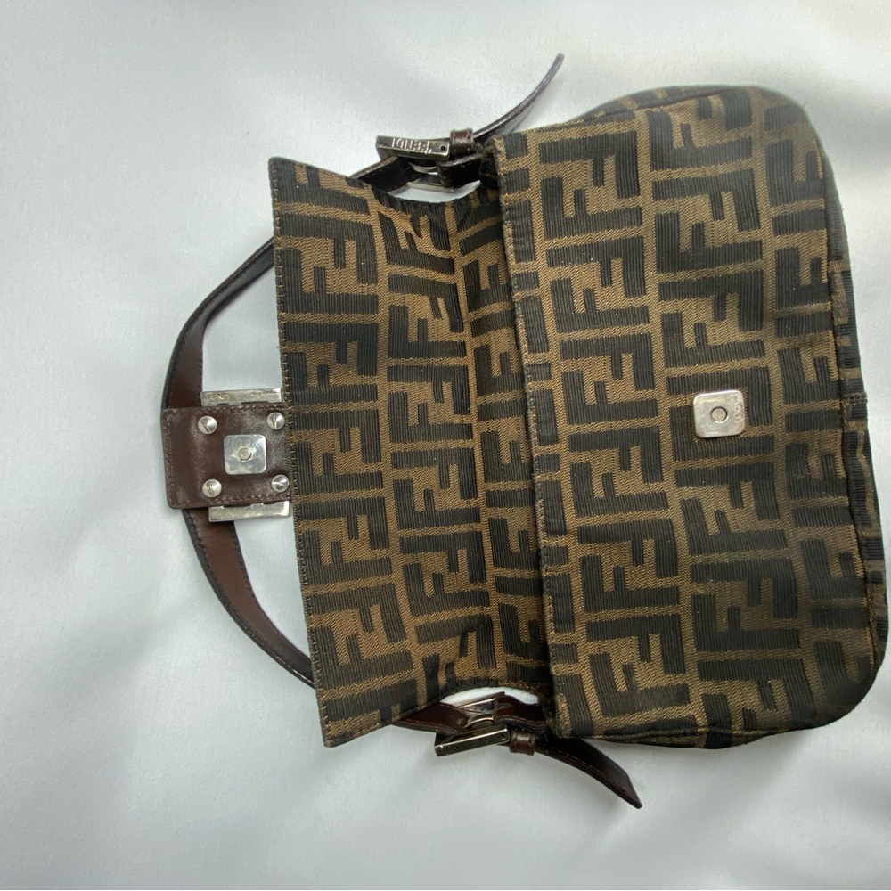 Fendi Brown Designer Shoulder Bag - Picture 4 of 10